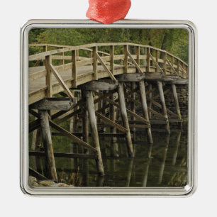 The Old North Bridge, Minute Man National Julgransprydnad Metall