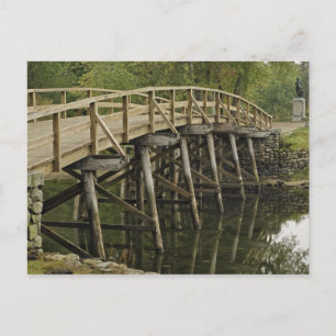 The Old North Bridge, Minute Man National Vykort