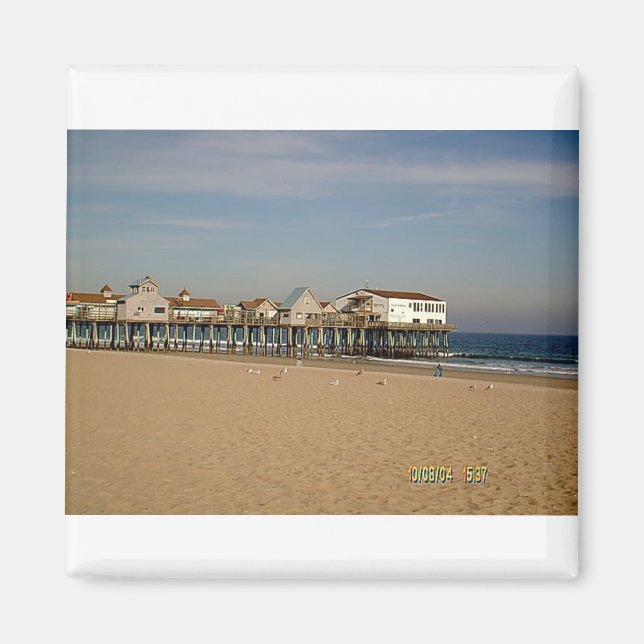 The Old Orchard Beach Pier Magnet (Framsidan)