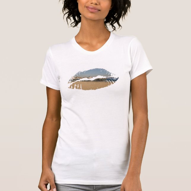 The Old Orchard Beach Pier Tee (Framsida)