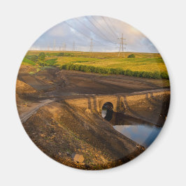 The Old Packhorse Bridge of Baitings Magnet