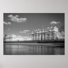 The Old Royal Naval College, Greenwich, England Poster