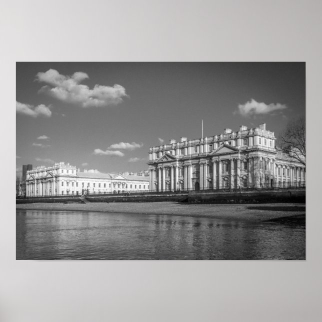 The Old Royal Naval College, Greenwich, England Poster (Framsidan)