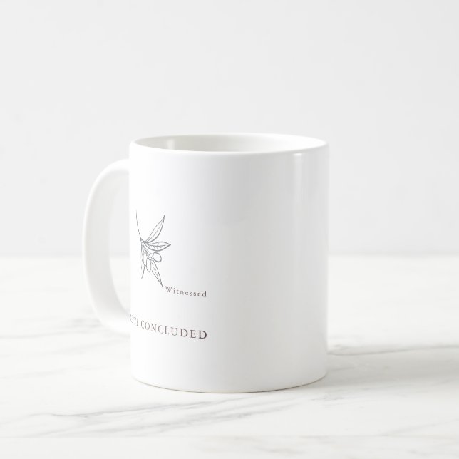 The Olive branch- God Parent Witness Mug Gift Kaffemugg (Framsida vänster)
