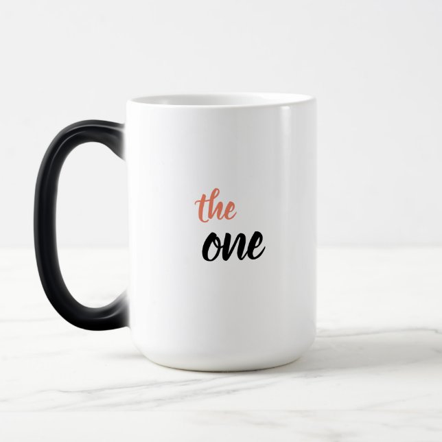 The One Coffee Mug Magisk Mugg (Vänster)