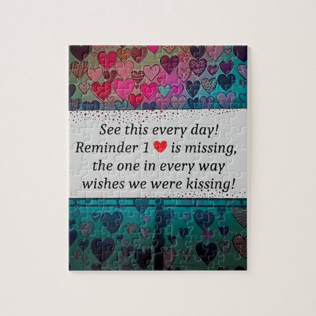 The One Heart That's Missing Puzzle Pussel (Vertikal)