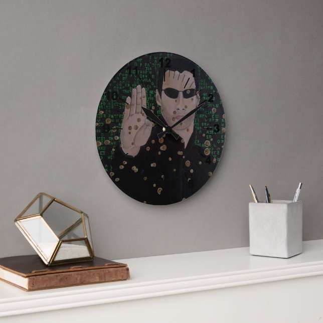 The One Painting by Alfred Fox Stor Klocka (Kontor)