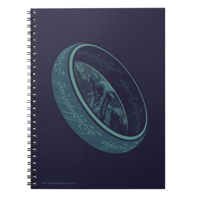 THE ONE RING™ GOLLUM™ Grafik Anteckningsbok (Framsidan)