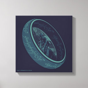 THE ONE RING™ GOLLUM™ Grafik Canvastryck