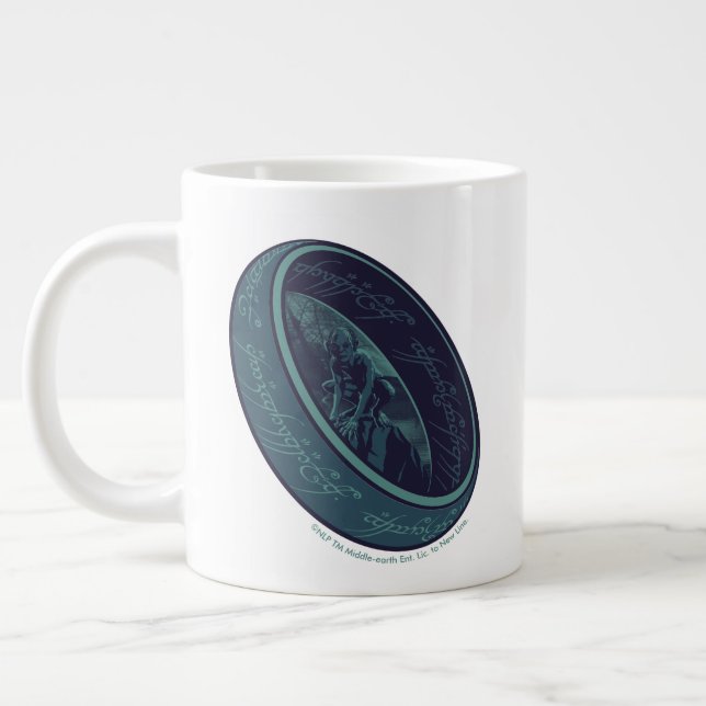THE ONE RING™ GOLLUM™ Grafik Jumbo Mugg (Vänster)