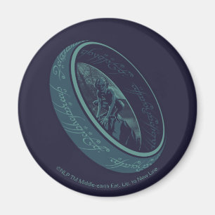 THE ONE RING™ GOLLUM™ Grafik Magnet