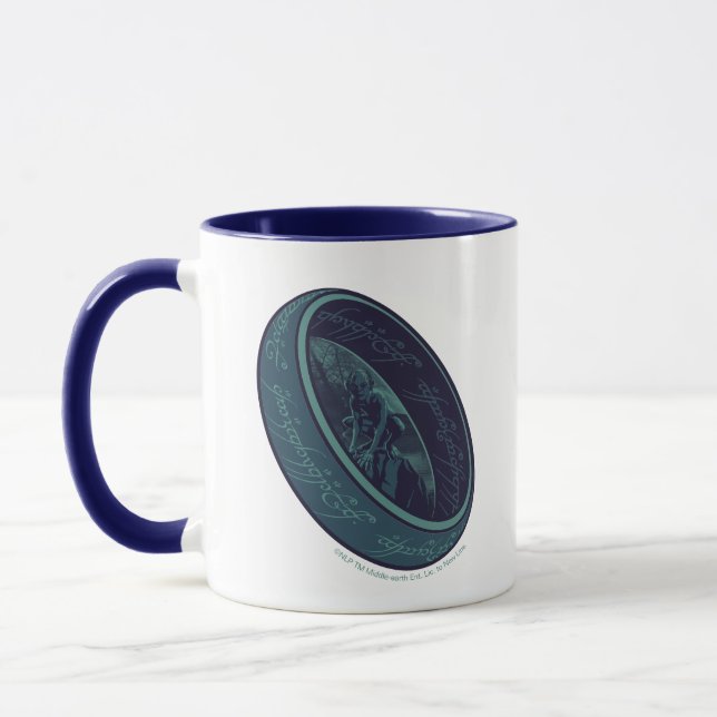 THE ONE RING™ GOLLUM™ Grafik Mugg (Vänster)