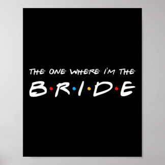 The One Where Im The Bride Bröllop  Poster