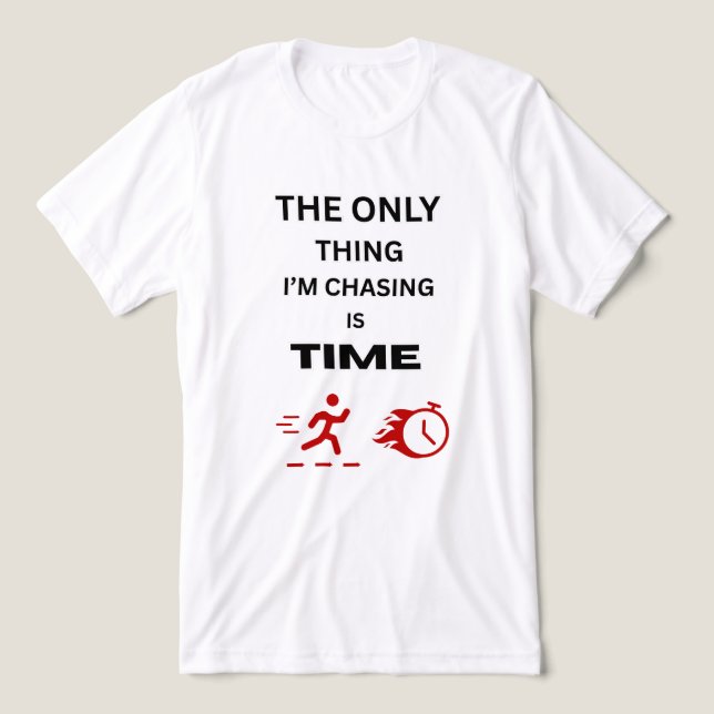 THE ONLY THING MEN'S WHITE BELLA + CANVAS T-SHIRT (Design Framsida)