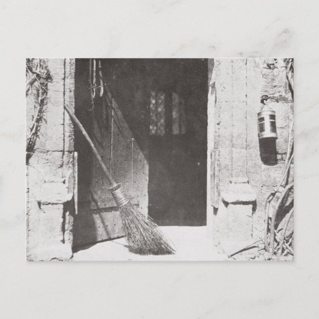 The Open Door, mars, 1843 (b/w bild) Vykort (Framsida)