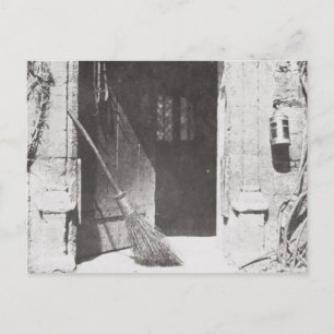 The Open Door, mars, 1843 (b/w bild) Vykort