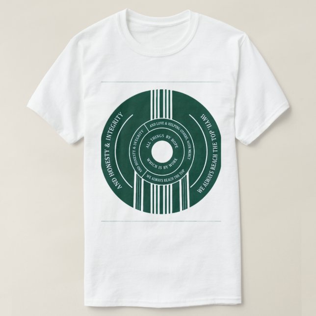 The Orbit Stripe Tee (Design framsida)