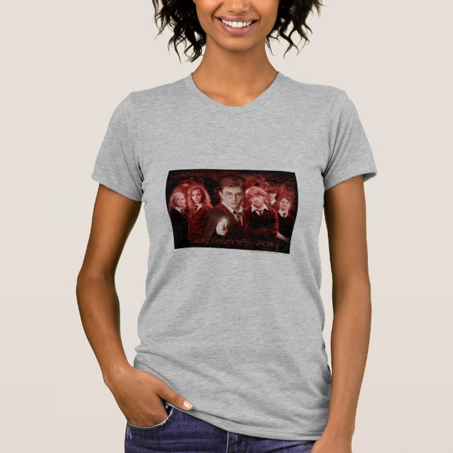 THE ORDER OF THE PHOENIX™ DUMBLEDORE’S ARMY™ Red Tee Shirt (Framsida)