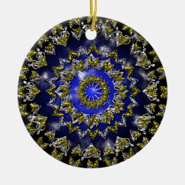 The Origin Guld och Silver med Plasma Ornament (Framsidan)