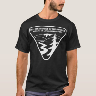 The Original BLM Bureau of Land Management White T Shirt