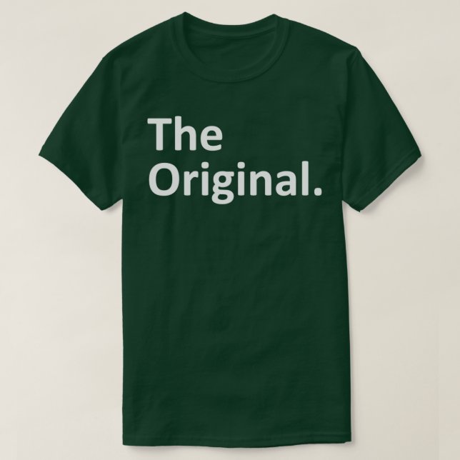 The Original The Remix Matching Family  T Shirt (Design framsida)