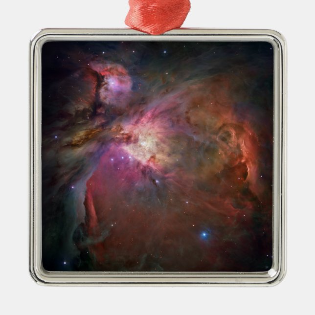 The Orion Nebula - Pink Julgransprydnad Metall (Framsidan)