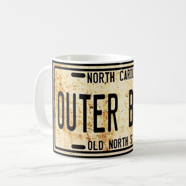 The Outer Banks Licensmugg Kaffemugg (Framsida vänster)