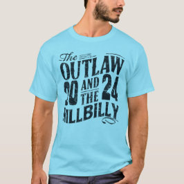The Outlaw and The Hillbilly Trump Vance 2024 T Shirt