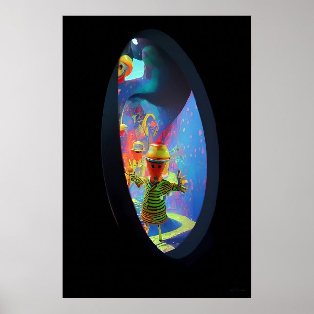 The Outsiders Ken Gage Surrealist Poster (Framsidan)