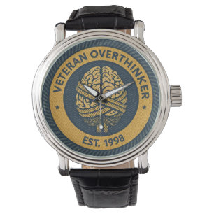 The "ÖVERTÄNKANDE" Merit Badge Watch Armbandsur
