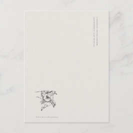 The Owl- Naturalist Menagerie Bookmark Vykort