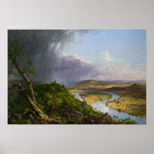The Oxbow by Thomas Cole  Poster (Framsidan)