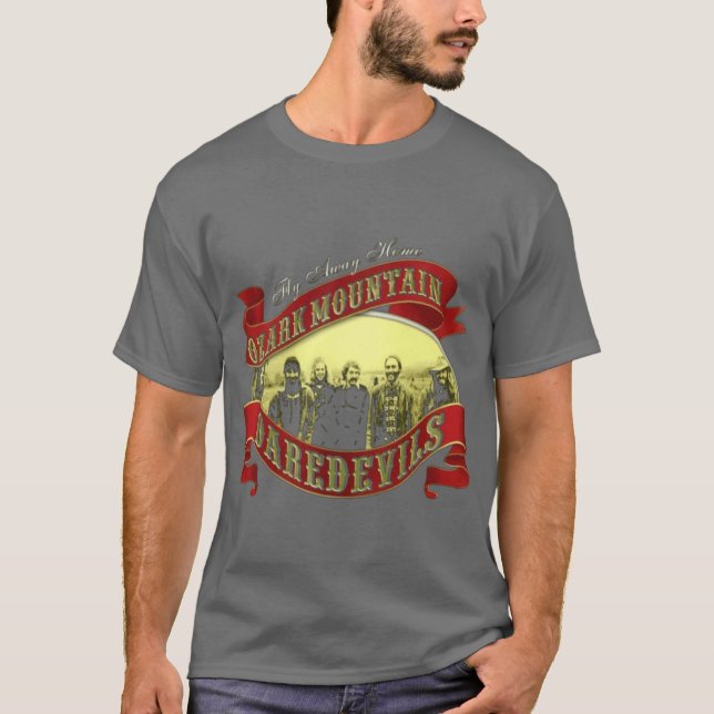 THE OZARK MOUNTAIN DAREDEVILS BAND vän T Shirt (Framsida)