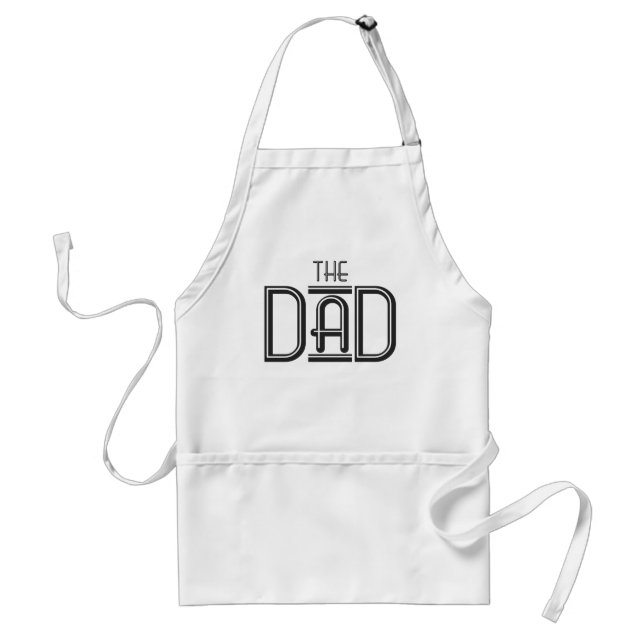 "The" Pappa Quirky BBQ Apron Förkläde (Framsidan)