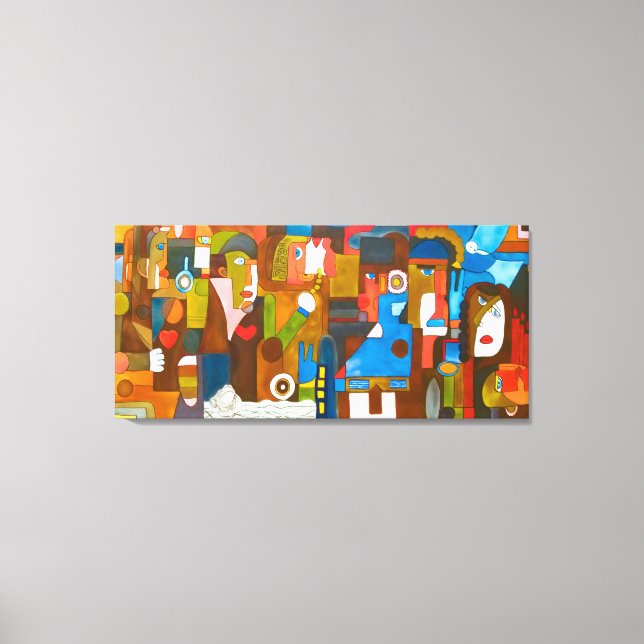 The Paradox of Presence Canvastryck (Framsida)