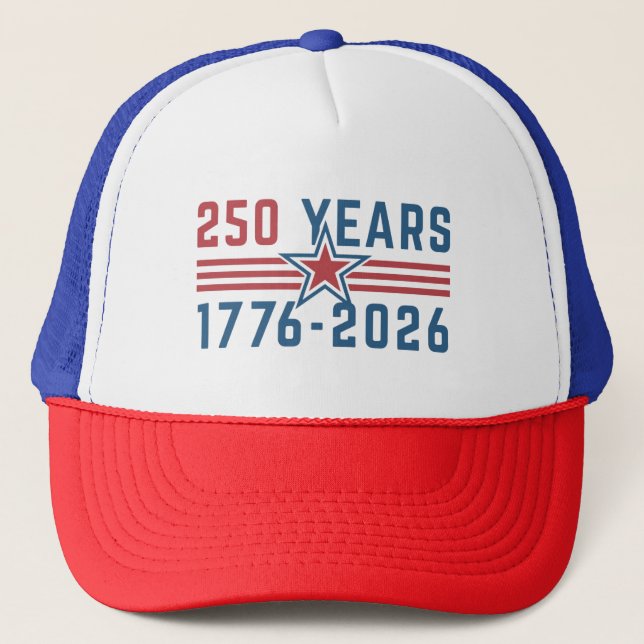 The Patriot Land | 250 År Truckerhatt Keps (Framsida)