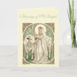 The Patron Saint of Dairy Workers St Brigid Kort