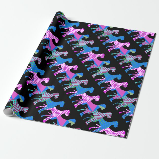 The Pattern Grand Danois Presentpapper (Utrullad)