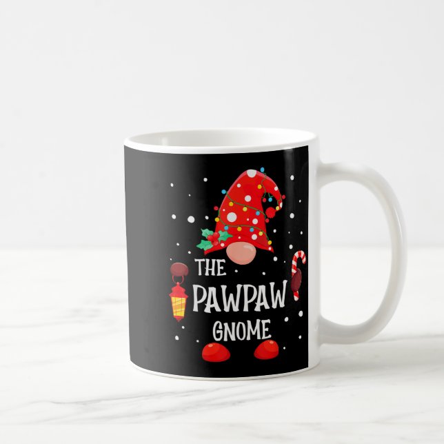 The Pawpaw Gnome Matching Family Christmas Gnome P Kaffemugg (Höger)