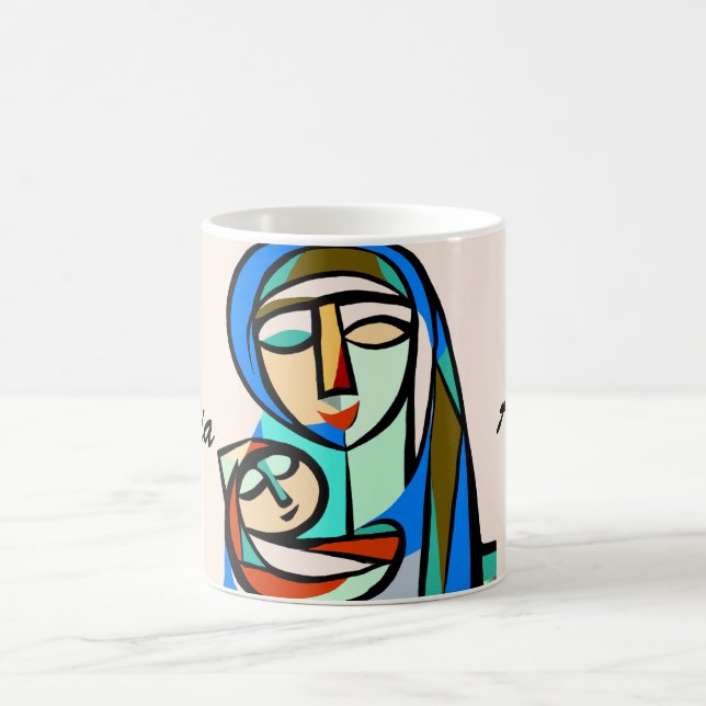 The Peaceful Madonna Kaffemugg (Center)