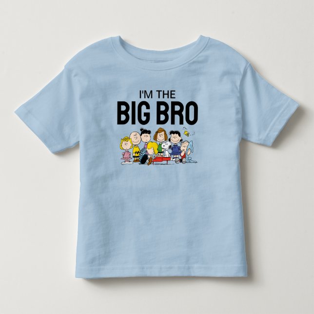 The Peanutsgänget | Jag är storebror T Shirt (Framsida)