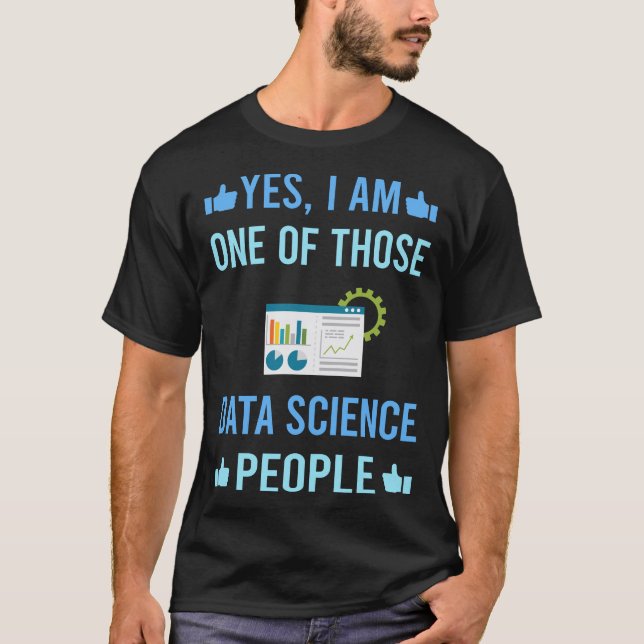 The People Data Science T Shirt (Framsida)