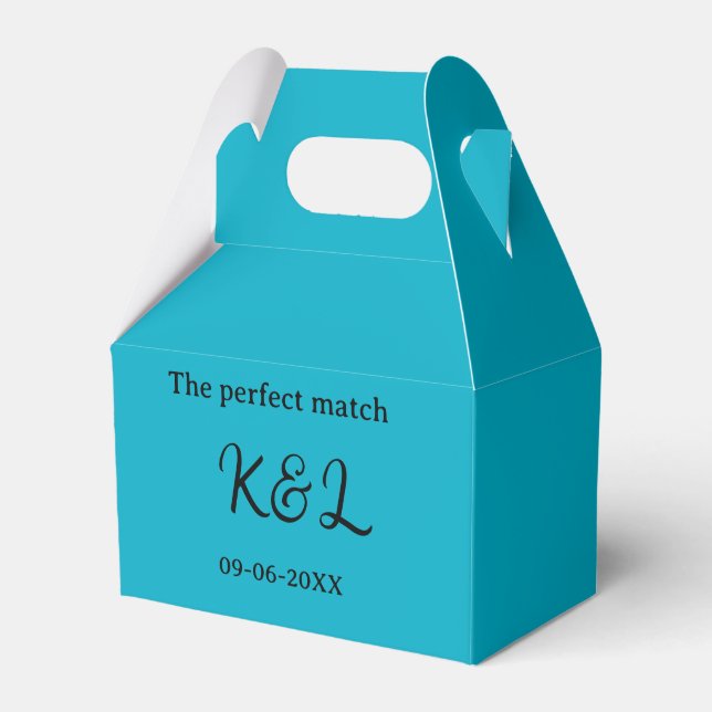 The perfect match couple name letter date blue sim presentaskar (Framsidan Sidan)