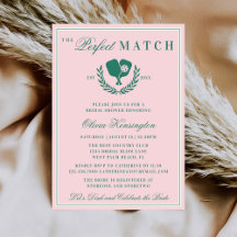 The Perfect Match Pickleball Club Bröllopsdusch