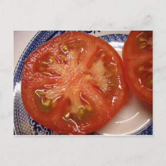 The Perfect Slice Tomat Vykort