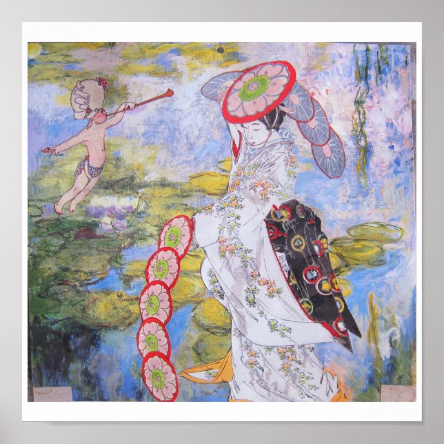 The Performance - collagekonst Poster (Framsidan)