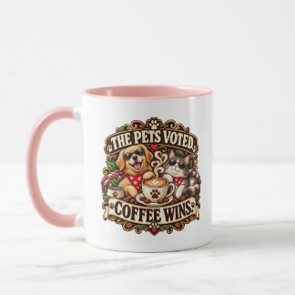 The Pets Voted Coffee Wins Petälskare Mugg