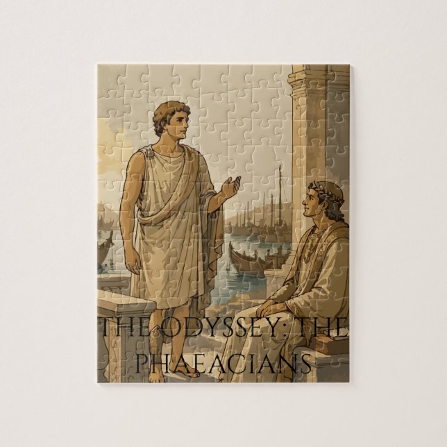 The Phaeacian Court Pussel (Vertikal)