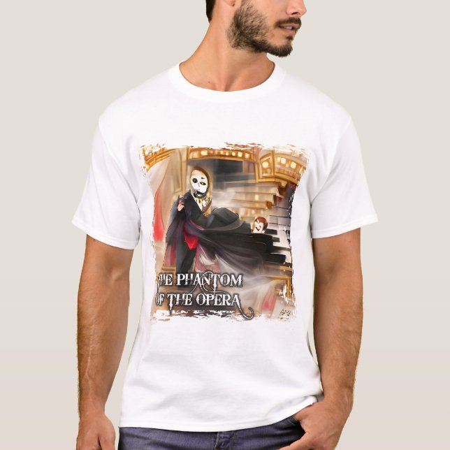 THE PHANTOM OF THE OPERA T SHIRT (Framsida)