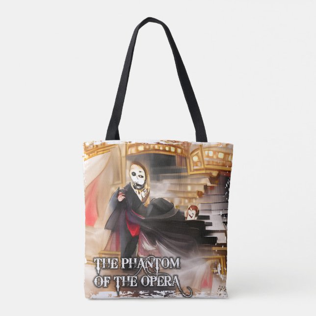 THE PHANTOM OF THE OPERA TYGKASSE (Baksida)